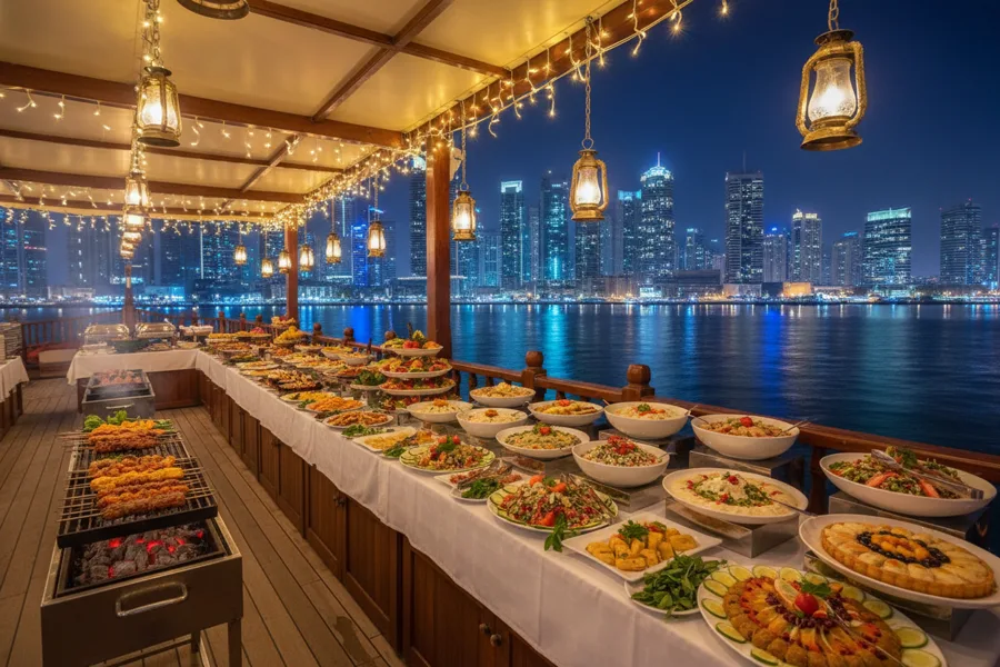 Dinner on the water